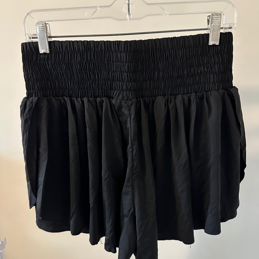 Athletic black shorts